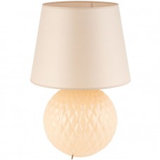 Πορτατίφ με ντουί E27 230V Γυάλινο Εκρού SANTANA 5591